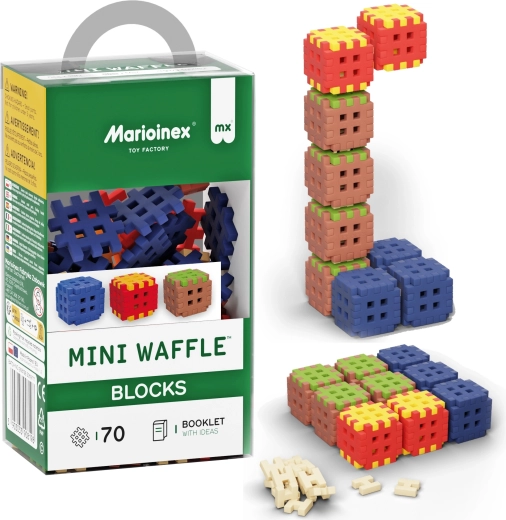 Bauset Mini Waffle Blocks 70 Teile MARIOINEX