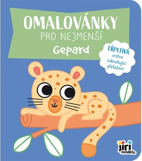 Malbuch für die Kleinsten – Gepard