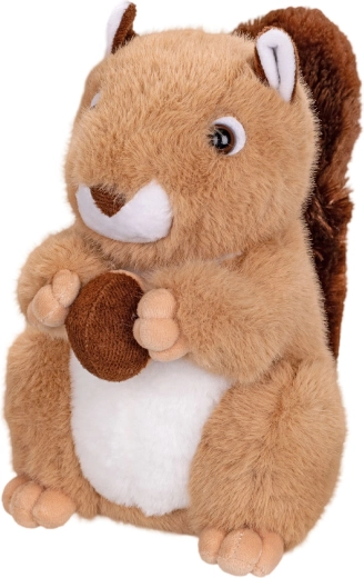 Plüsch-Eichhörnchen mit Nüsschen 22 cm