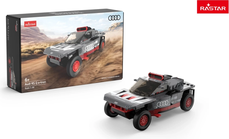 Bausatz Auto Audi RS Q e-tron 1:30 grau Rastar - 1 Stück