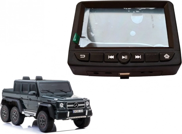 LCD-Panel für Kinderauto mit Batterie Mercedes G63