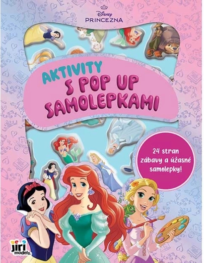 Aktivitäten mit Pop-up-Stickern Disney Prinzessinnen – 1 Stück