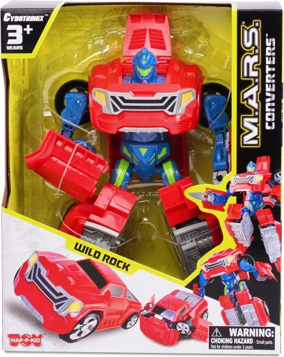Transformierbare Figur Robot M.A.R.S Converters Wild Rock
