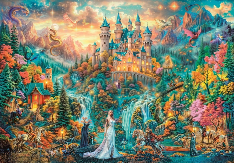 Clementoni Puzzle Verborgene Reiche 2000 Teile