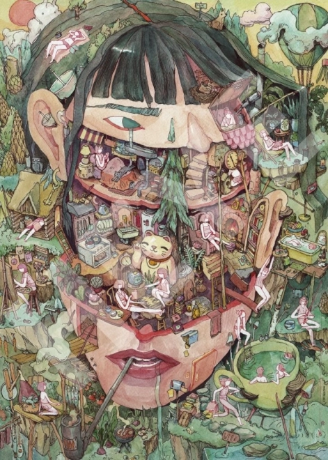 Heye Puzzle Heim der Gedanken 1000 Teile