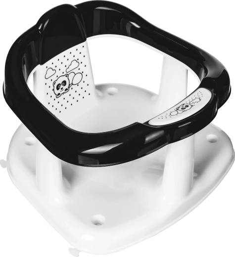 Maltex Badesitz Panda weiß‑schwarz