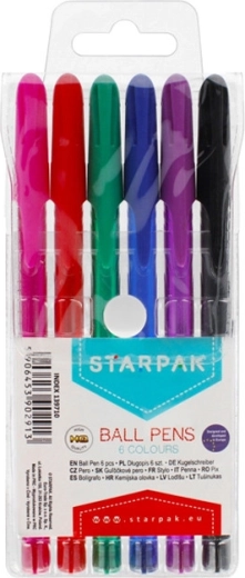 Kugelschreiber Starpak, 6 Farben