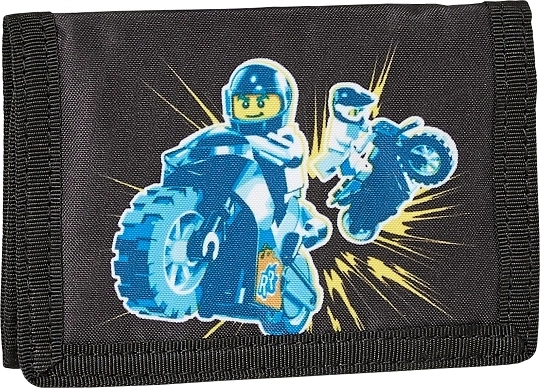 LEGO CITY Race Geldbörse für Kinder mit Klettverschluss