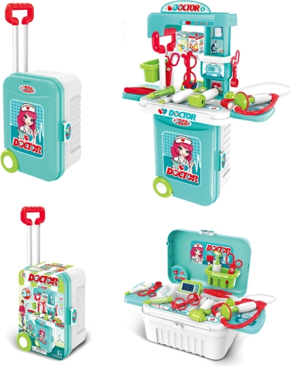 Arztkoffer-Set für Kinder 3-in-1