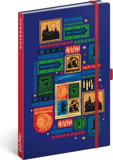 Notique liniertes Notizbuch Harry Potter Hogwarts 13 × 21 cm