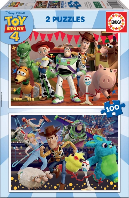 Educa Puzzle Toy Story 4 Doppelpack