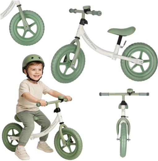 Trike Fix Laufrad mit Klingel außen grün