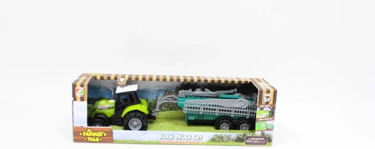 Traktor mit Anhänger mit Licht- und Soundeffekten A Farmer’s Tale