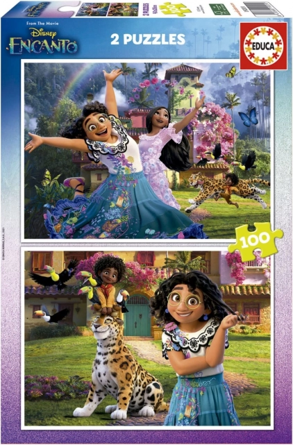 Puzzle EDUCA Encanto 2x100 Teile