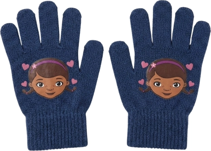 Kinder-Winterhandschuhe Doktorka Plyšáková