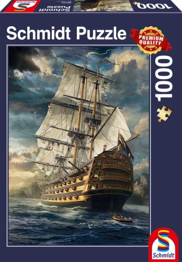 Schmidt Spiele Puzzle Wir stechen in See – 1.000 Teile