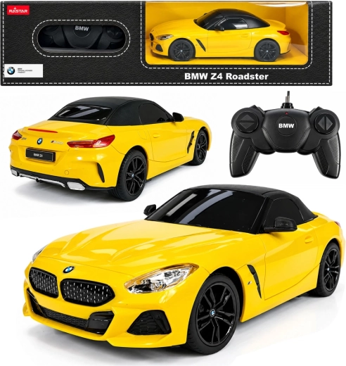 RC Auto BMW Z4 Roadster 1:18 gelb