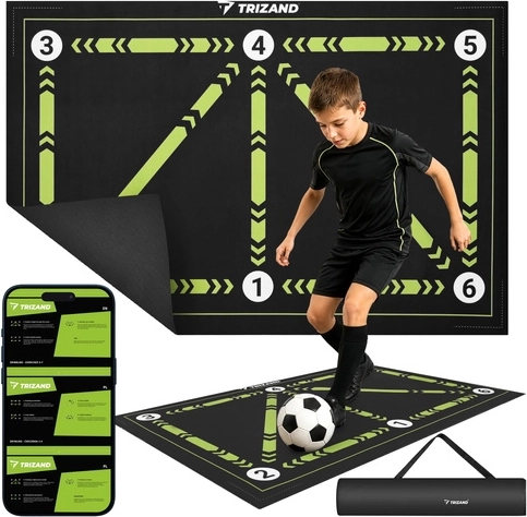 Trizand Trainings-Fußballmatte 60 × 90 cm