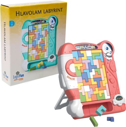 Holzknobelspiel Logik-Puzzle Sparkys