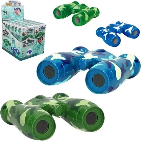 Militärisches Kinderfernglas in Schachtel