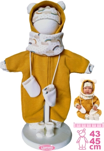 Llorens Kleidung für Babypuppe New Born 43–45 cm