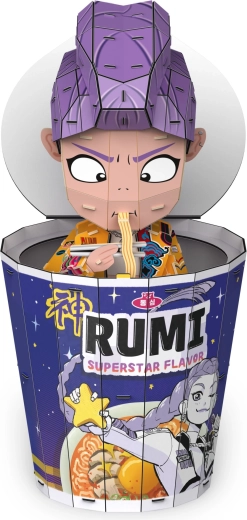 FDP K-POP Ramenbecher mit Figur Rumi (Demon Hunters) – 3D-Puzzle - 1 Stück