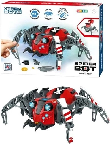 Xtrem Bots Spider Bot Bausatz für einen Roboterspinnen