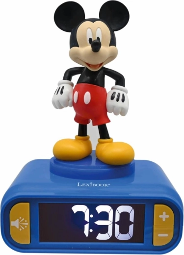 Lexibook Wecker Mickey Mouse mit leuchtender Figur