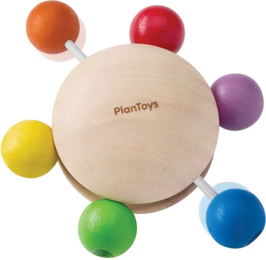 PlanToys Regenbogen-Rassel