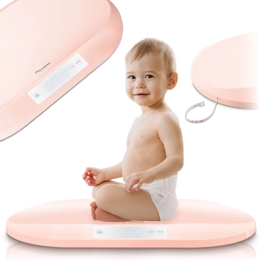 Elektronische Kinderwaage NUKIDO mit hoher Präzision und Umfangmessung
