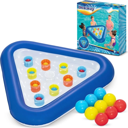 Aufblasbares Wasserspiel Pong Champion 105 × 97 cm