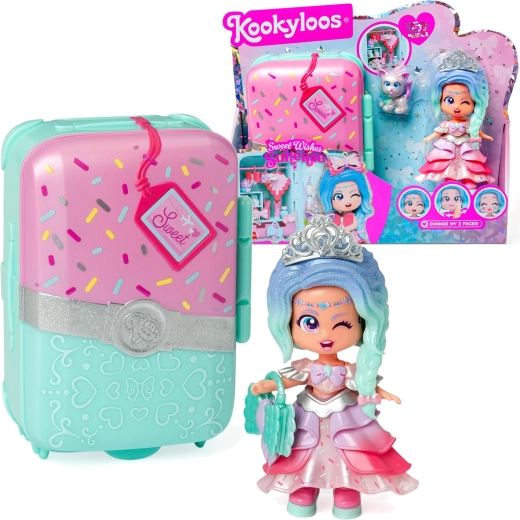 KookyLoos Sweet Wishes Koffer mit Puppe und Zubehör