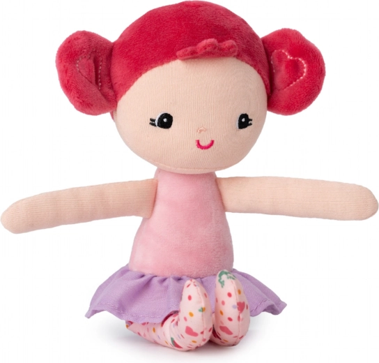 Herzförmige Tasche mit Puppe Aline von Lilliputiens