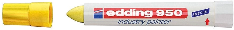 Industrielle Paste Edding 950 – gelber Pastenmarker