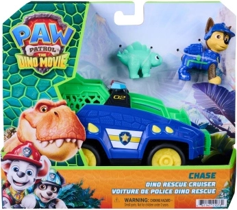 PAW Patrol: Dino Rescue Cruiser Chase Rettungsfahrzeug aus dem Film mit Figuren