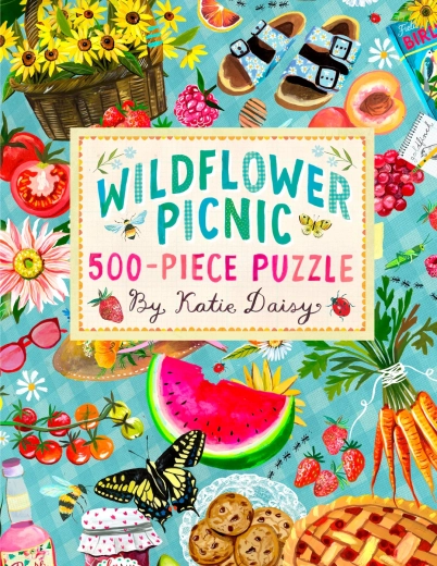 Chronicle Books Puzzle Picknick mit Wildblumen 500 Teile