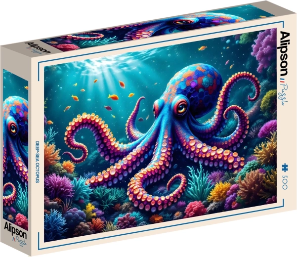 Alipson Puzzle Oktopus aus den Tiefen des Ozeans – 500 Teile