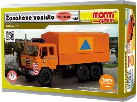 Seva Monti System Einsatzfahrzeug Tatra 815 1:48 – Bausatz