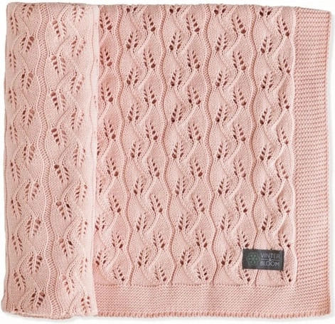 Vinter & Bloom Decke Moment Organic cloud pink