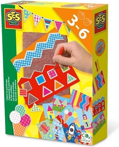 SES Kreativset für Kinder – Perforieren mit dem Stichel
