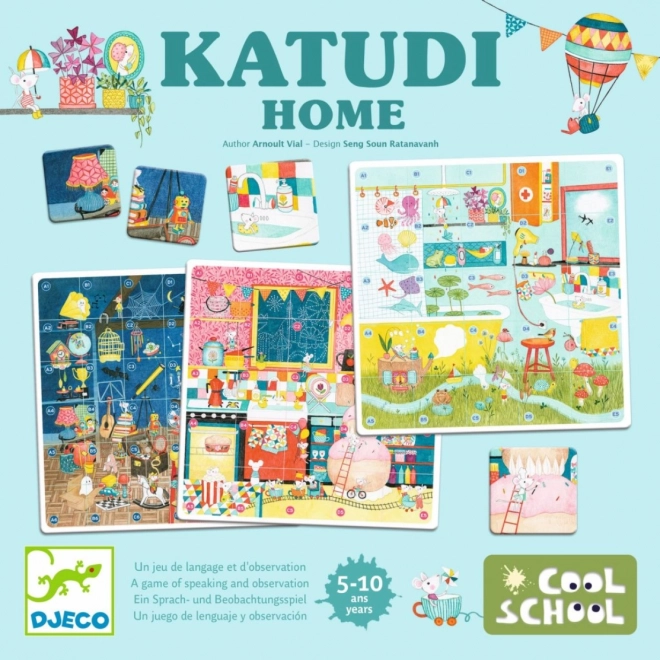 Gesellschaftsspiel Cool School Katudi Home
