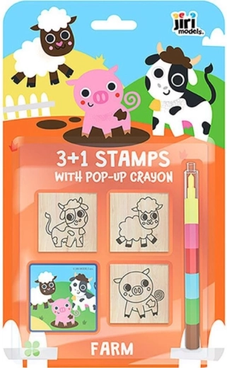 Stempel Bauernhof 3+1 Kreativset