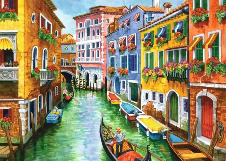 Ravensburger Puzzle Gondelfahrt XXL 300 Teile