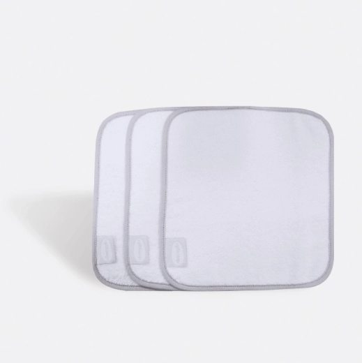 Shnuggle Waschlappen White (3 Stk.)