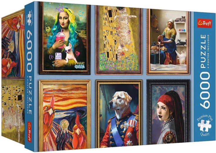 Puzzle Trefl Premium Plus Fun Art Collection 6000 Teile