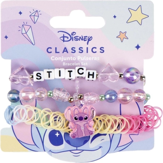 Stitch-Armbandset (3 Stk.)