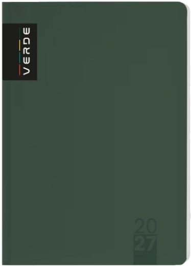 Wochenkalender A5 Verde 2027 grün
