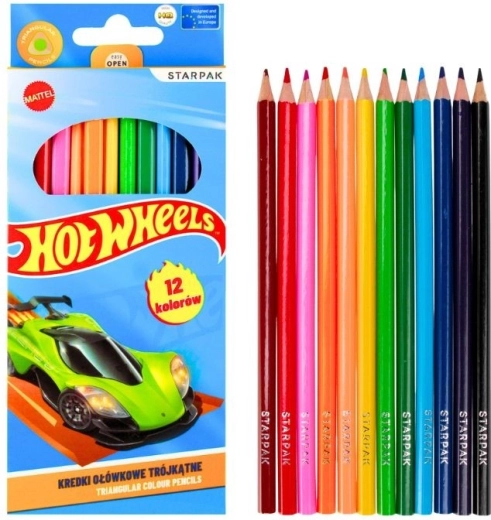 Hot Wheels Buntstifte 12 Farben