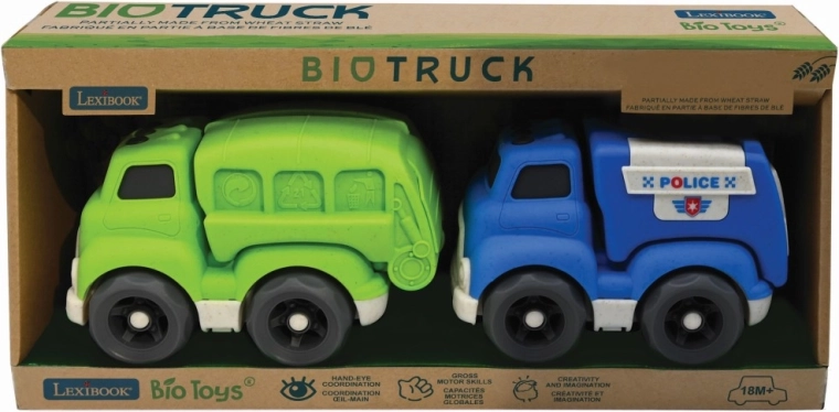 Lexibook Set biobasierter Lastwagen 18 cm