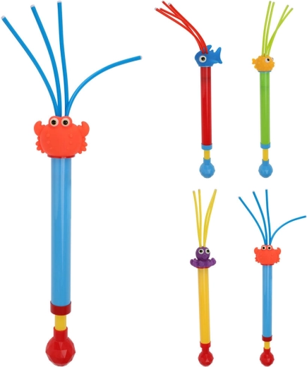 Wasserpistole mit Sprüher 54 cm – Mix aus Farben und Motiven